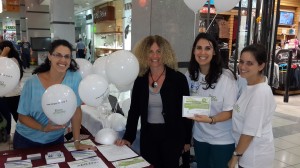 Occupational Therapy booth at Kiryat Ono Mall