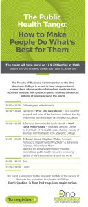 The Public Health Tango Schedule