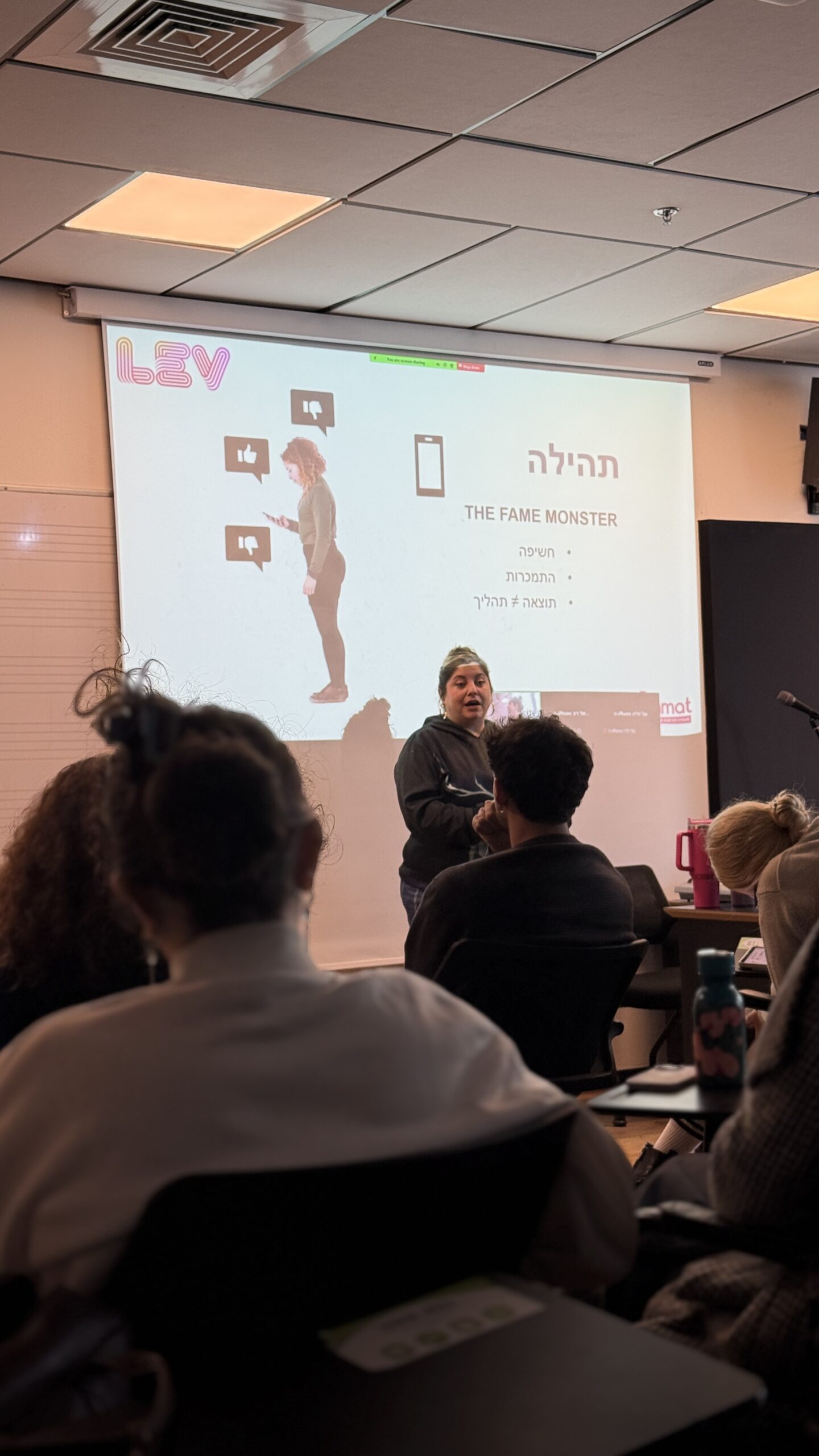 לב הקול - קורס מתקדמים חד פעמי